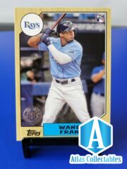 2022 Topps Series 1 - WANDER FRANCO - 1987 35th Anniversary - Rays RC #T87-23